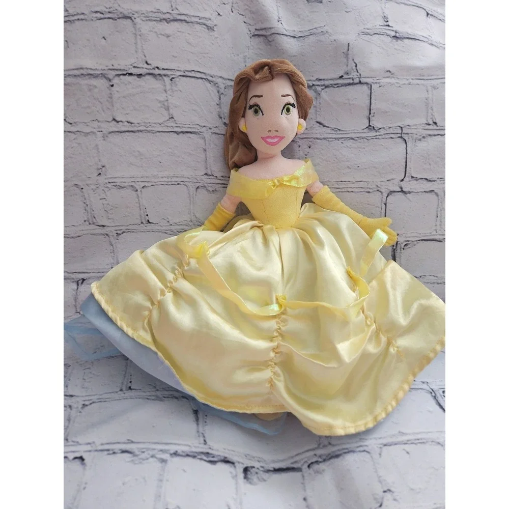 Disney Parks Princess Reversible Flip Plush Doll Belle and Cinderella 14